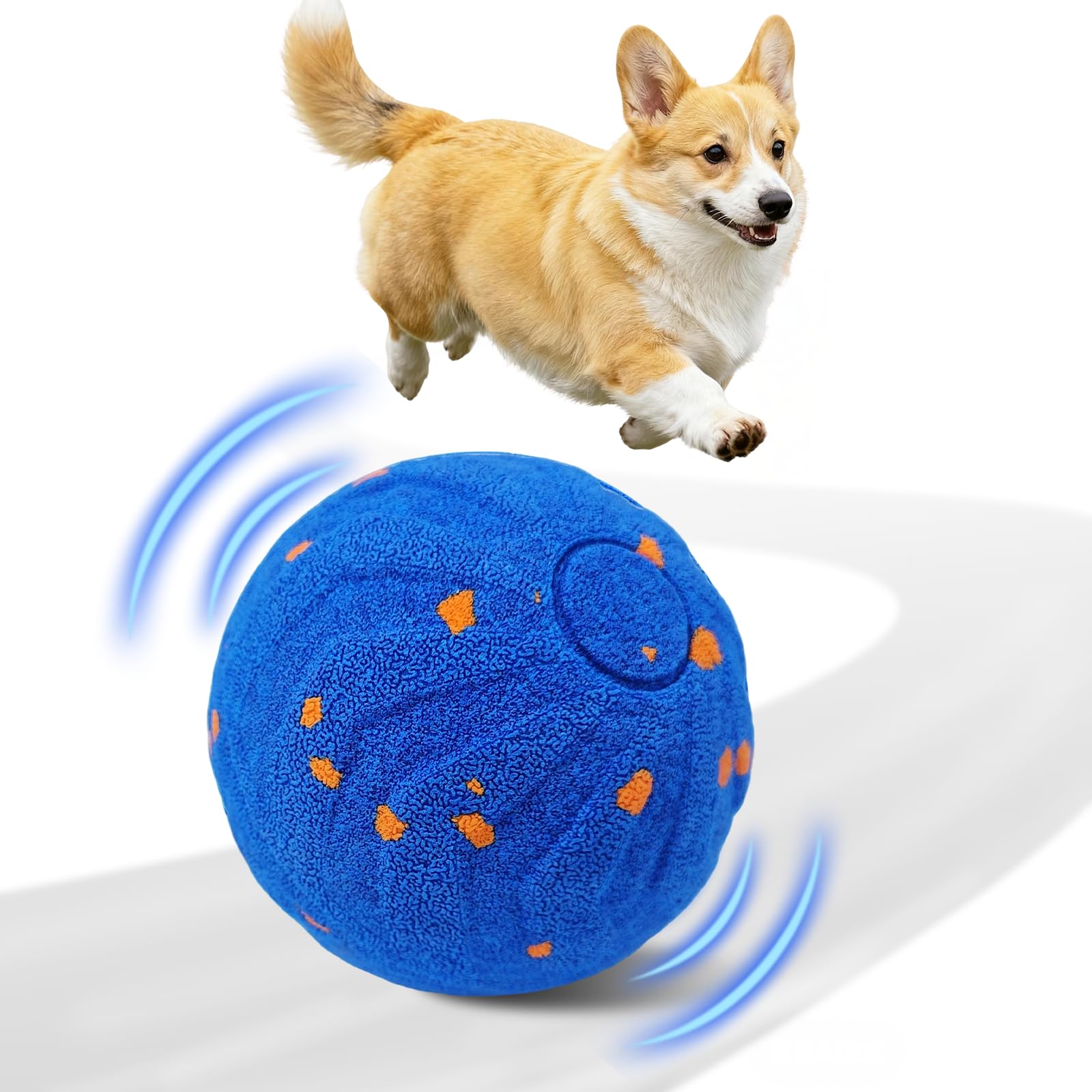 Automatic Moving Dog Ball - 인터랙티브 도그 볼, 자동으로 움직이는 인터랙티브