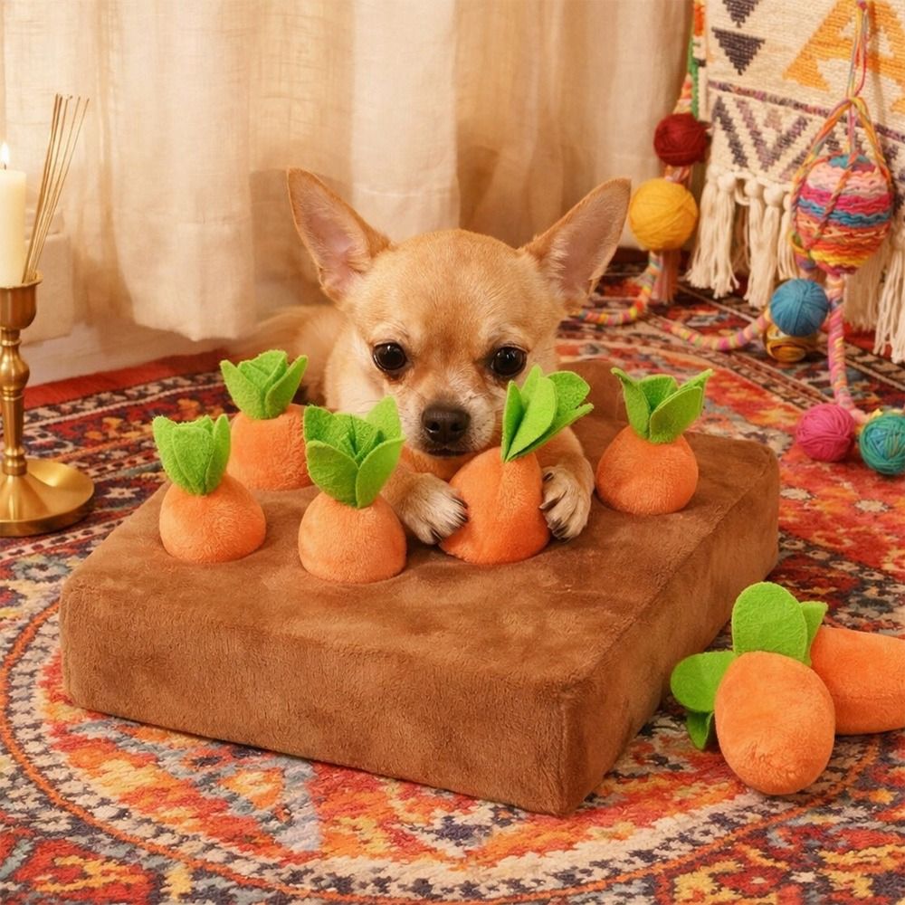 Snuffle Mat For Dogs - 스트레스 해소 당근 스너플 매트, 분리
