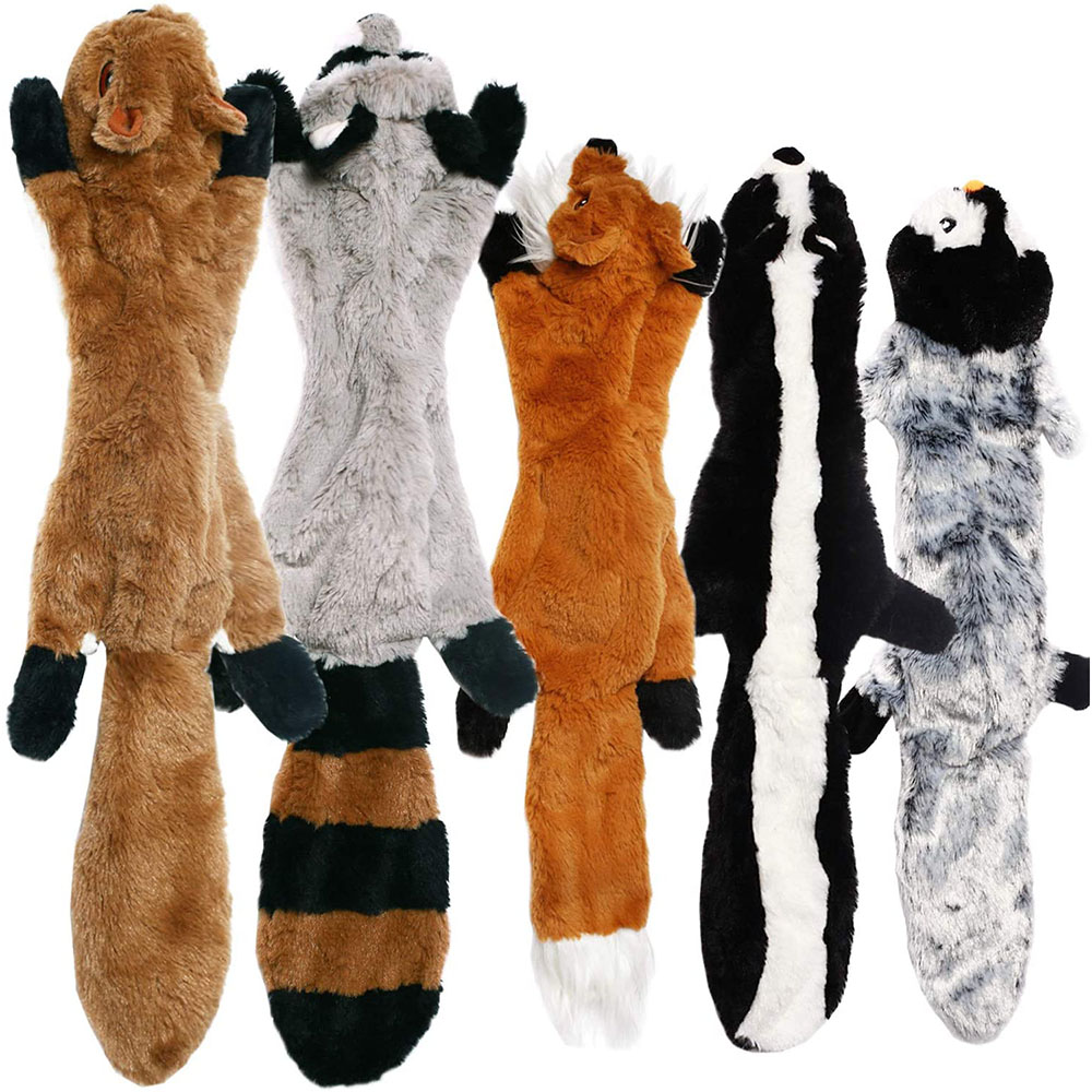 Indestructible Dog Chew Toy - 재미 있은 시뮬레이션 동물 Squeakers와 개