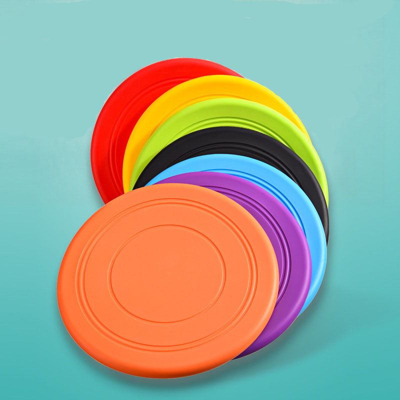 Flying Disc Dog Training Toy - 실리콘 비행 접시 재미 있은 개