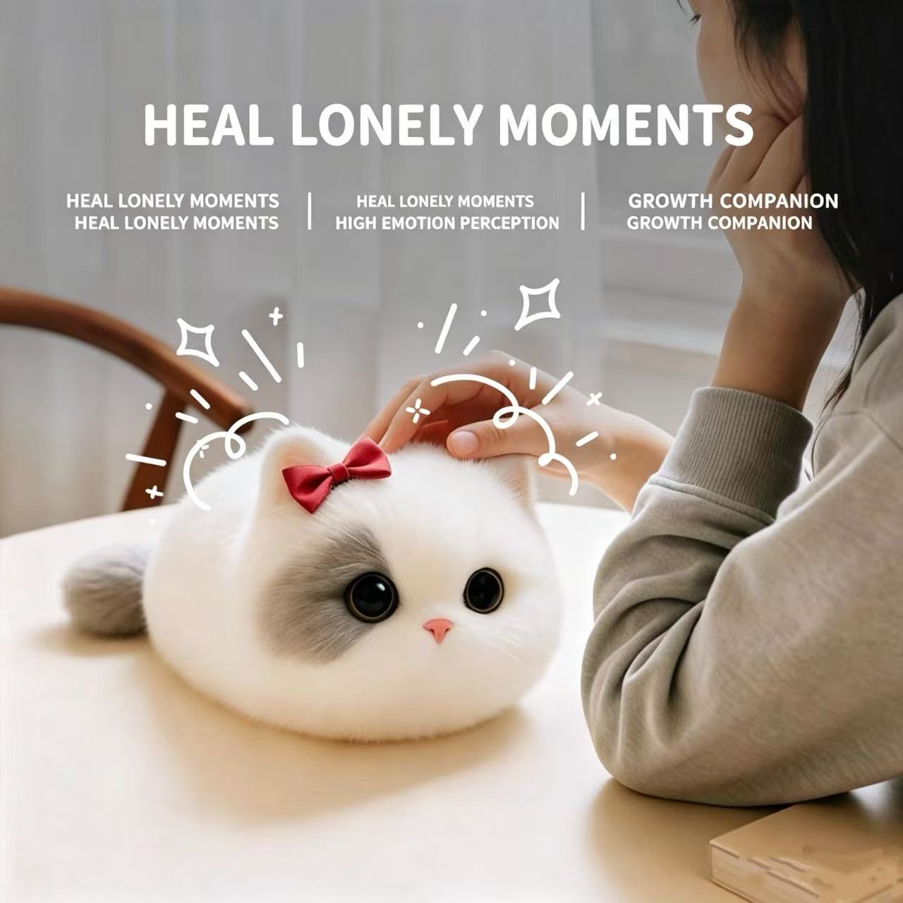 Dog Toys - 왈룰루 AI 귀여운 애완동물은 여자아이들과 어린이들에게