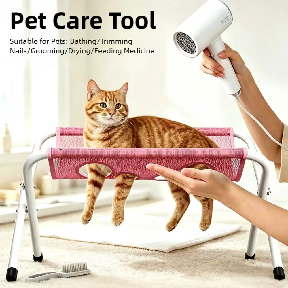 Pet Grooming - 접이식 반려동물 목욕 해먹, 발톱 다듬기용,