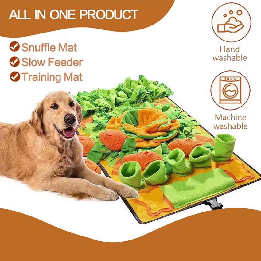 Snuffle Mat For Dogs - 애완동물 냄새 맡기 매트 실내용 강아지