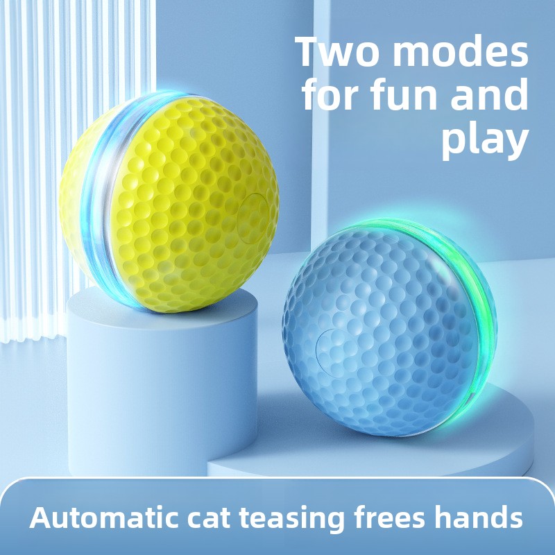 Automatic Moving Dog Ball - 파괴 불가능한 벌집 모양 고무 전기