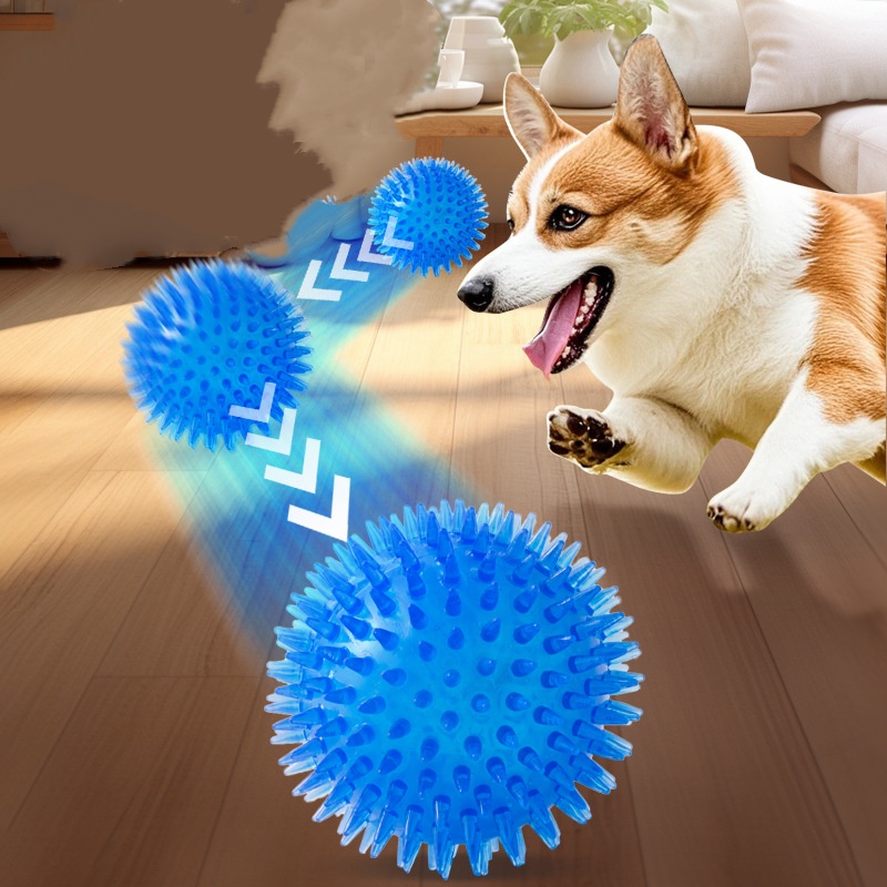 고양이와 강아지를 위한 애완동물 장난감 공 - 소리나는 - Indestructible Dog Chew Toy 리뷰 및 가격