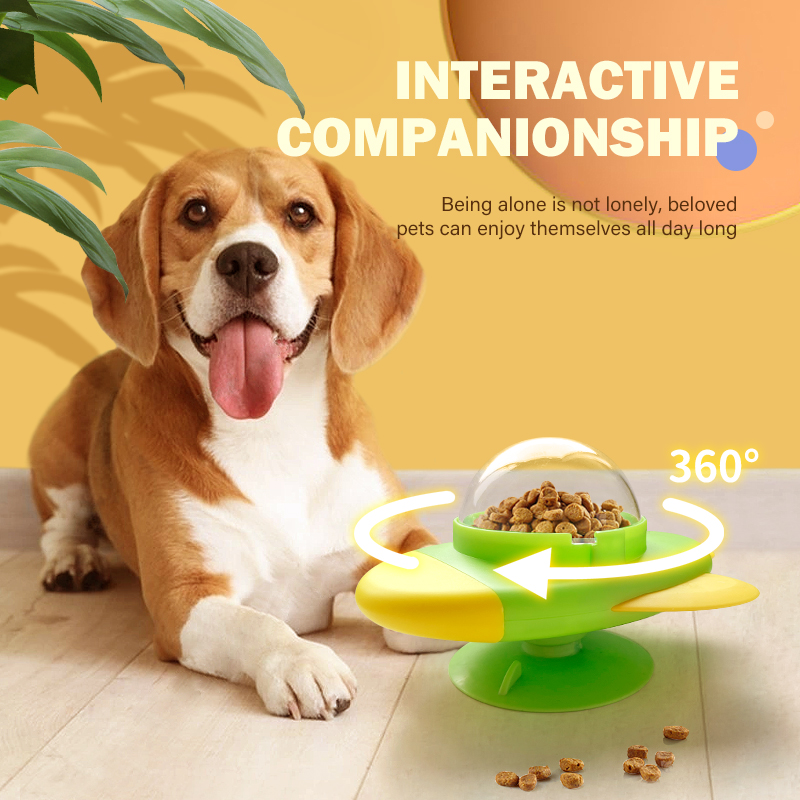 로켓 모양 회전식 고양이/강아지 퍼즐 장난감, 인터랙티 - Dog Puzzle Feeder Toy 리뷰 및 가격