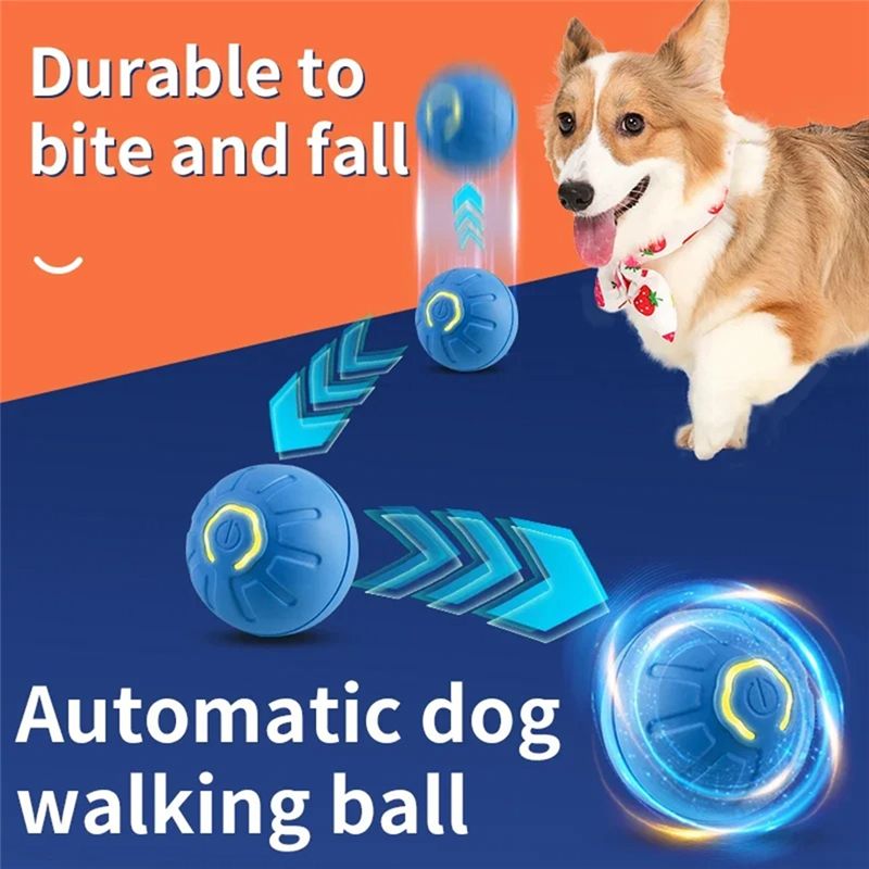 AT84-2PCS 스마트 개 공 전자 인터랙티브 애완  - Automatic Moving Dog Ball 리뷰 및 가격