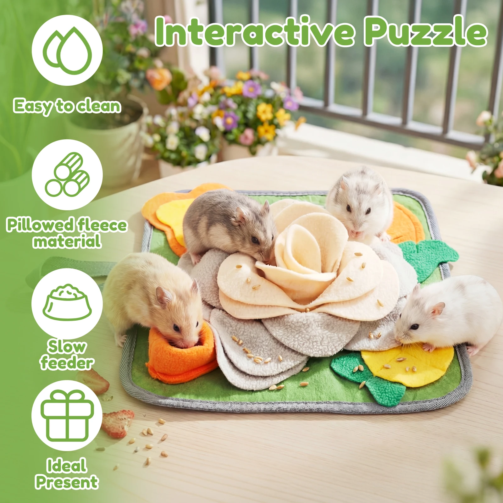소형 애완동물 스너플 매트 토끼 향기 훈련 매트 햄스터 - Snuffle Mat For Dogs 리뷰 및 가격