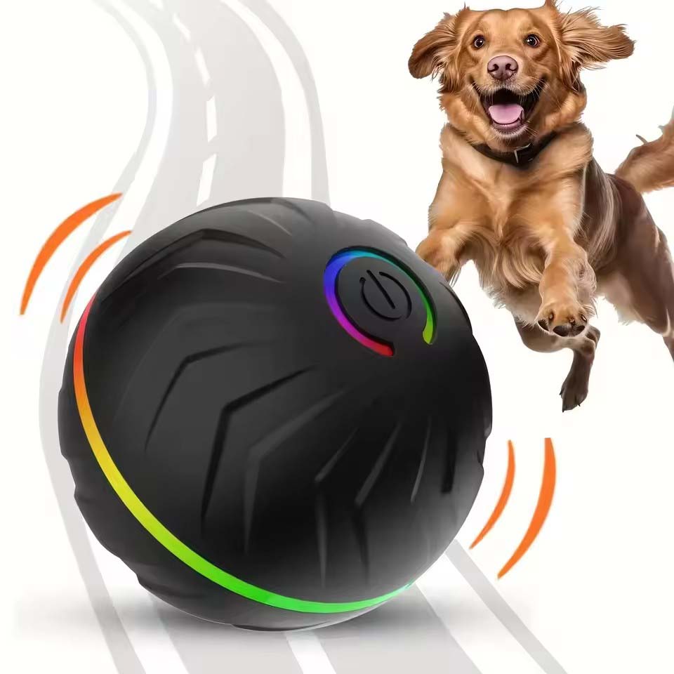 인터랙티브 스마트 강아지 장난감 공 - USB 자동 움 - Automatic Moving Dog Ball 리뷰 및 가격