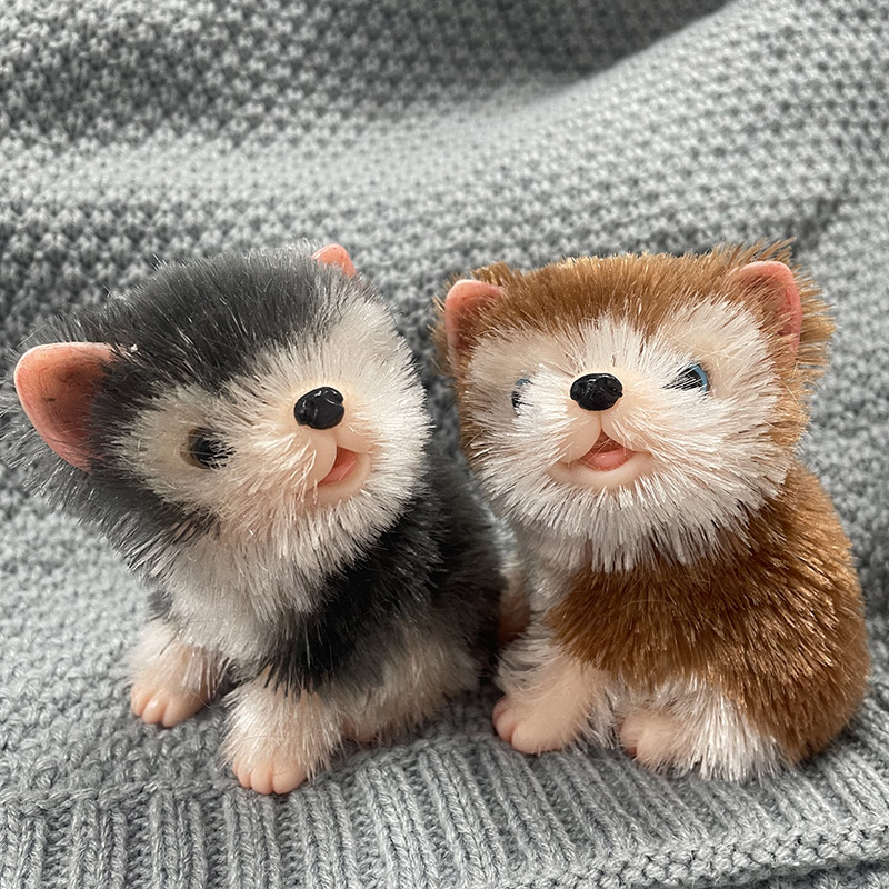 5인치 실리콘 귀여운 미니 동물 강아지 인형 실물 같은 - Interactive Squeaky Plush Dog Toy 리뷰 및 가격