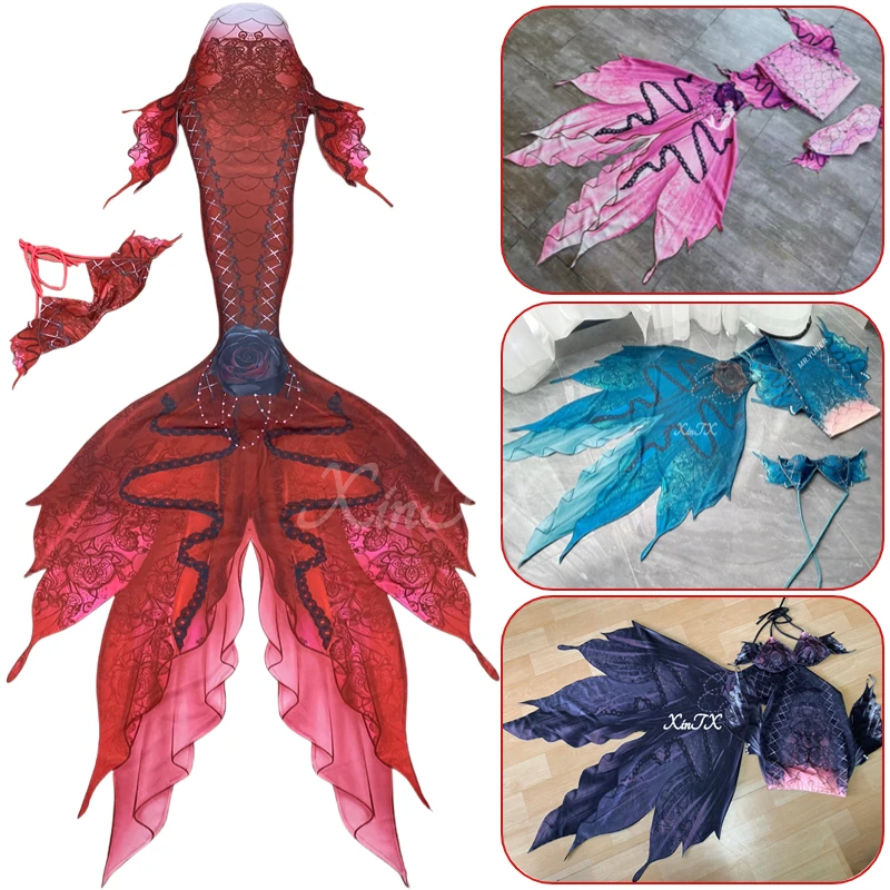 인어 꼬리 다크 고딕 스타일 성인 섹시 쉘 스케일 비키 - Aquarium 리뷰 및 가격