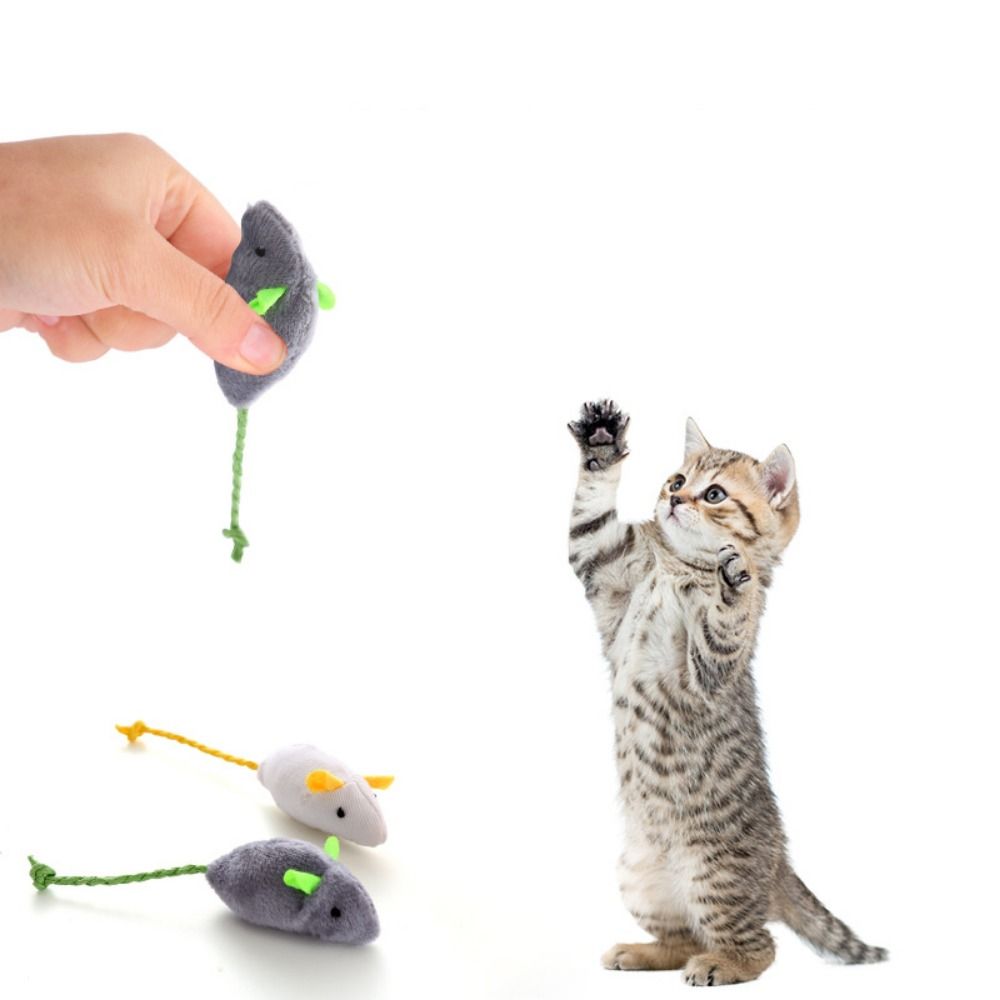 2pcs 재미 있은 플러시 부드러운 대화 형 고양이 훈 - Catnip Interactive Plush Mouse 리뷰 및 가격