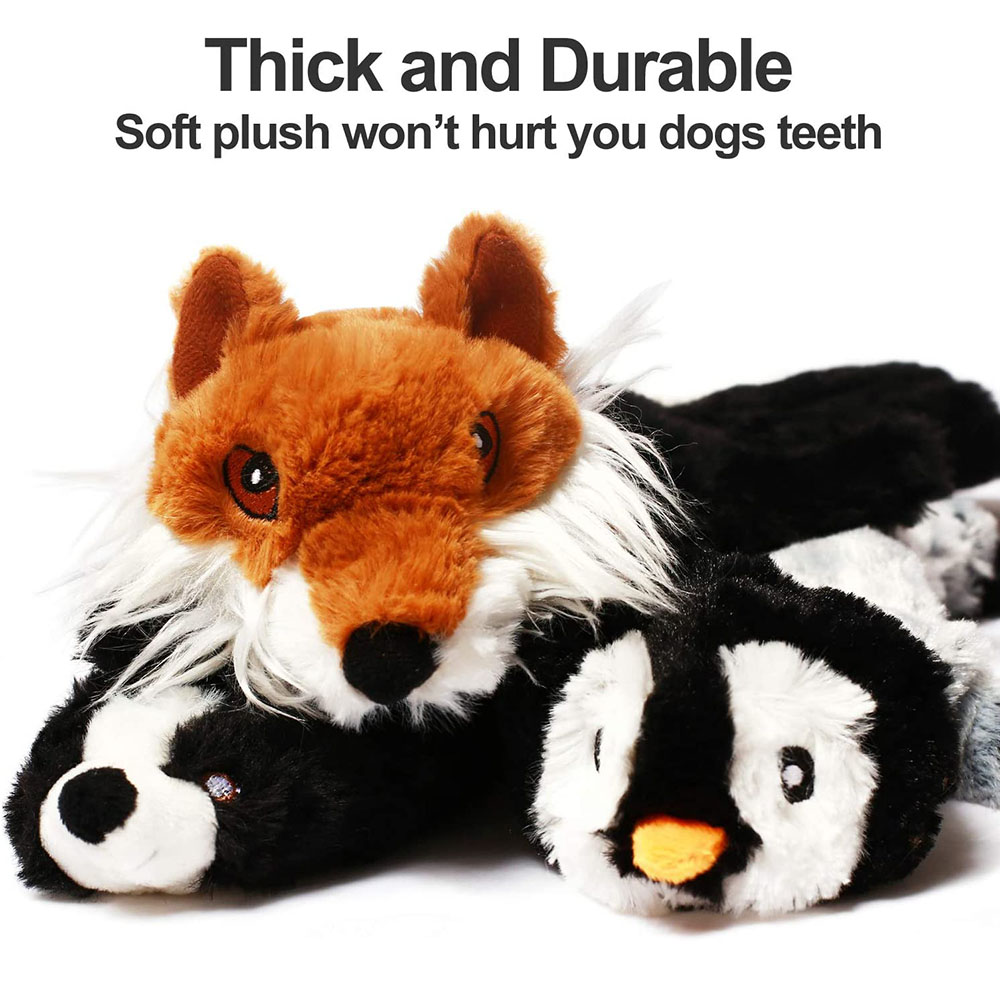 재미 있은 시뮬레이션 동물 Squeakers와 개 장난 - Indestructible Dog Chew Toy 리뷰 및 가격