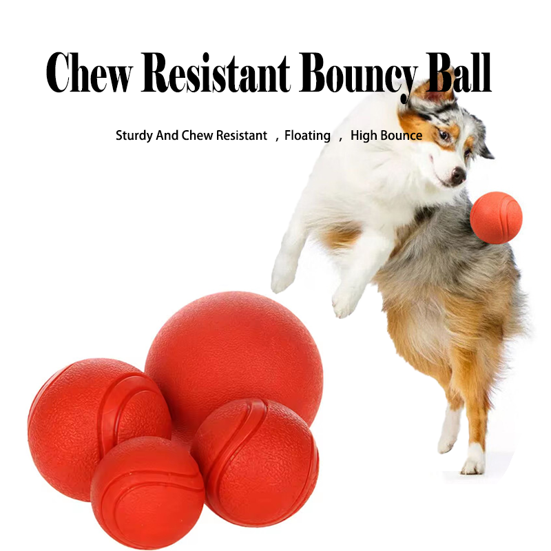 튼튼한 고무 강아지용 바운시 볼, 파괴 불가능한 씹는  - Indestructible Dog Chew Toy 리뷰 및 가격
