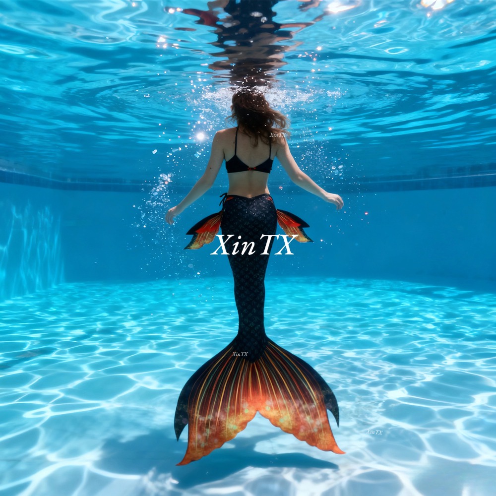 성인용 인어 꼬리 수영복, 어울리는 브라 포함, 수영복 - Aquarium 리뷰 및 가격