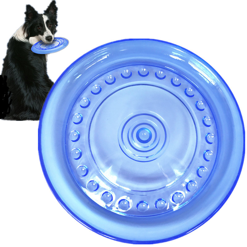 재미 있은 애완 동물 강아지 비행 디스크 접시 장난감  - Flying Disc Dog Training Toy 리뷰 및 가격