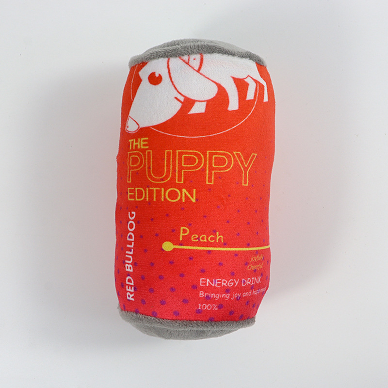 소리가 나는 강아지용 인터랙티브 플러시 펫 캔 장난감, - Interactive Squeaky Plush Dog Toy 리뷰 및 가격