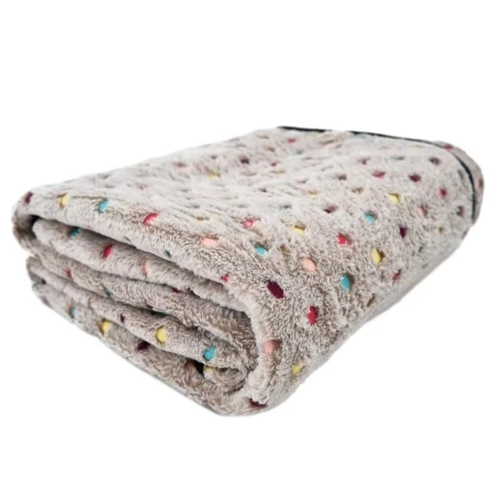 초극세사 애완동물 침대 담요 귀여운 도트 무늬 통기성  - Pet Beds 리뷰 및 가격