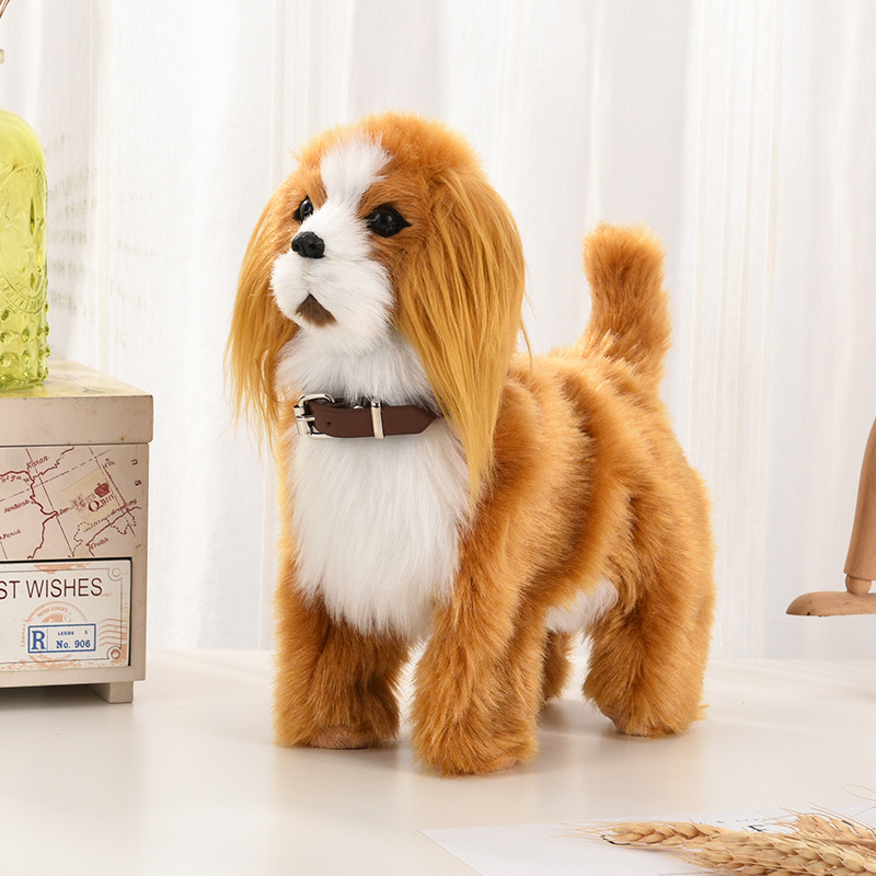 전자 봉제 개 장난감 대화 형 로봇 강아지 사운드 제어 - Interactive Squeaky Plush Dog Toy 리뷰 및 가격