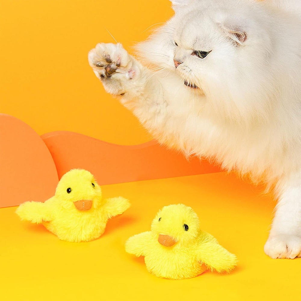 전동 오리 고양이 장난감 인터랙티브 플러시 키커 충전식 - Catnip Interactive Plush Mouse 리뷰 및 가격
