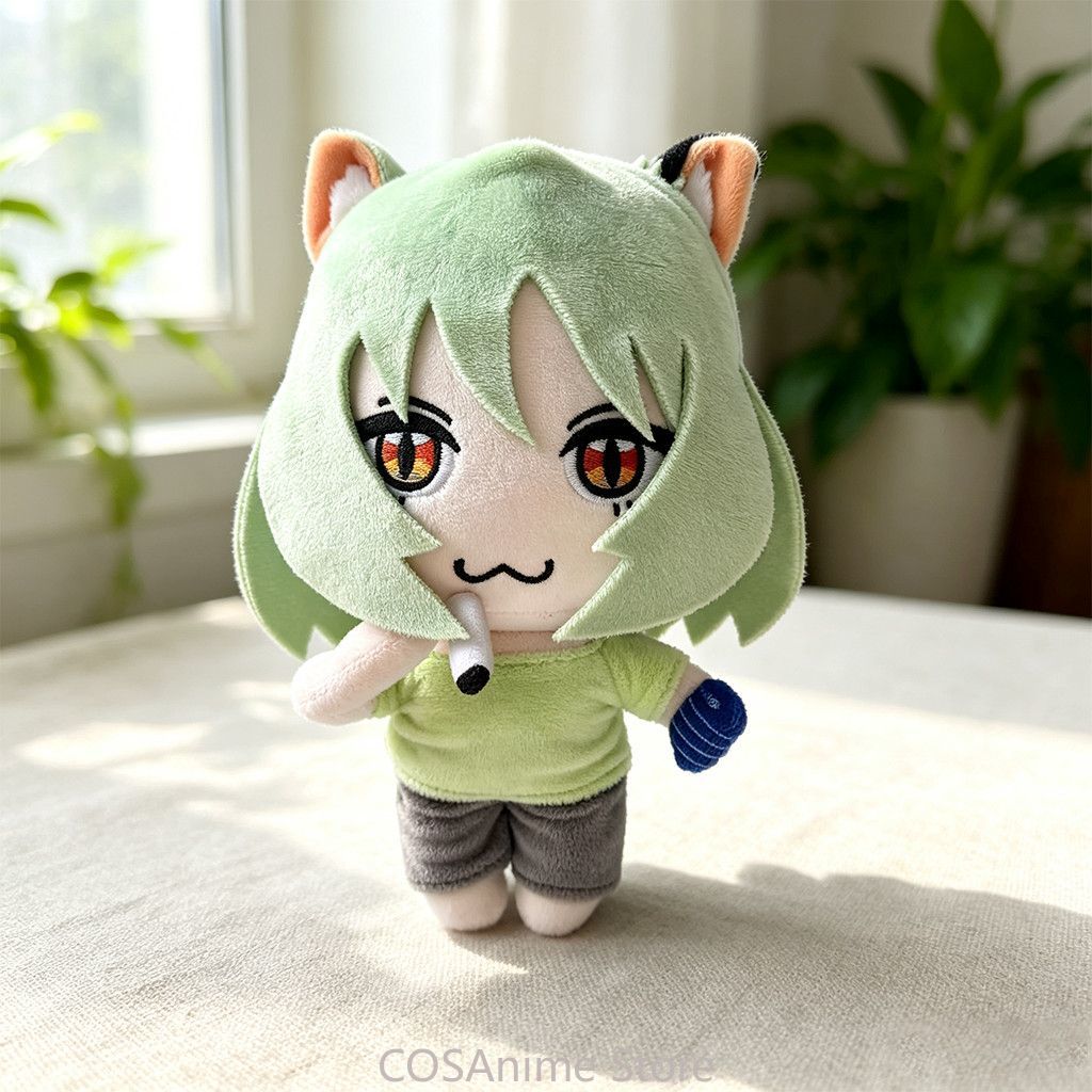 담배꾼 고양이 야니네코 25cm 귀여운 애니메이션 만화 - Cat Toys 리뷰 및 가격